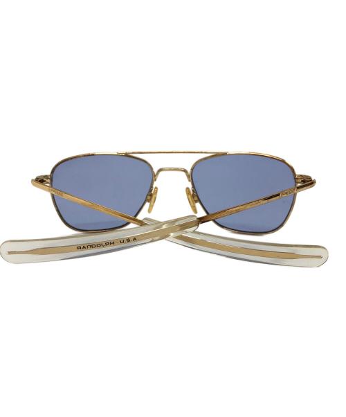 RANDOLPH（ランドルフ）RANDOLPH (ランドルフ) サングラス ゴールドカラー サイズ:AF 52□20の古着・服飾アイテム