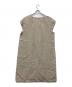 BEARDSLEY (ビアズリー) リネンパッチポケットワンピース グレー サイズ:FREE：6000円
