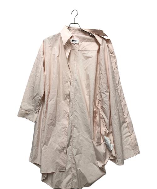 MM6 Maison Margiela（エムエムシックスメゾンマルジェラ）MM6 Maison Margiela (エムエムシックス メゾンマルジェラ) シャツ ピンク サイズ:40の古着・服飾アイテム