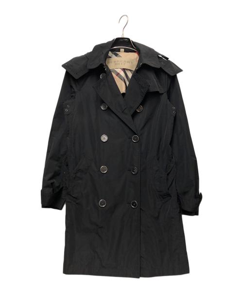 BURBERRY BRIT（バーバリーブリット）BURBERRY BRIT (バーバリーブリット) トレンチコート ブラック サイズ:40の古着・服飾アイテム