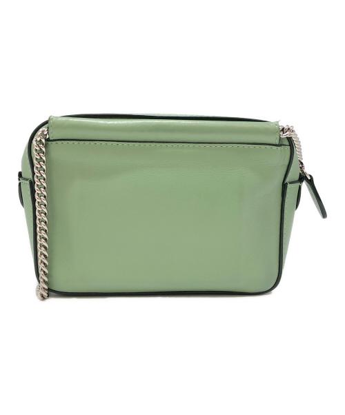 J&M DAVIDSON（ジェイ＆エム デヴィッドソン）J&M DAVIDSON (ジェイ＆エム デヴィッドソン) チェーンペブルミニバッグ グリーンの古着・服飾アイテム