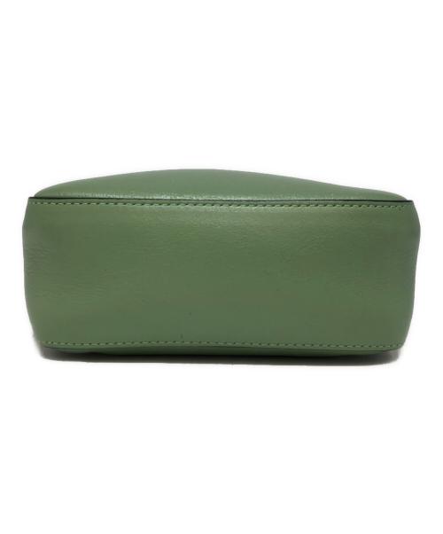 J&M DAVIDSON（ジェイ＆エム デヴィッドソン）J&M DAVIDSON (ジェイ＆エム デヴィッドソン) チェーンペブルミニバッグ グリーンの古着・服飾アイテム