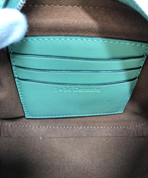 J&M DAVIDSON（ジェイ＆エム デヴィッドソン）J&M DAVIDSON (ジェイ＆エム デヴィッドソン) チェーンペブルミニバッグ グリーンの古着・服飾アイテム