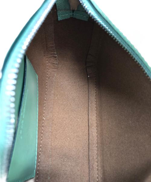 J&M DAVIDSON（ジェイ＆エム デヴィッドソン）J&M DAVIDSON (ジェイ＆エム デヴィッドソン) チェーンペブルミニバッグ グリーンの古着・服飾アイテム