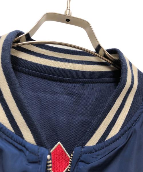 X-LARGE（エクストララージ）X-LARGE (エクストララージ) ベースボールジャケット ネイビー サイズ:Lの古着・服飾アイテム