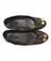 中古・古着 LOUIS VUITTON (ルイ ヴィトン) フラットパンプス ブラウン サイズ:36 1/2：12000円
