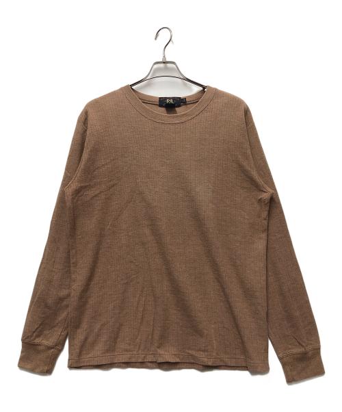 RRL（ダブルアールエル）RRL (ダブルアールエル) ニット ブラウン サイズ:Lの古着・服飾アイテム
