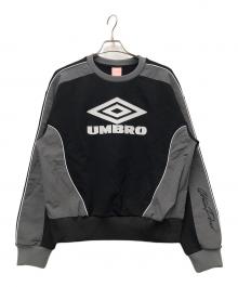 UMBRO×ATMOS（アンブロ×アトモス）の古着「スウェット」｜ブラック×グレー