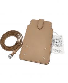 Maison Margiela（メゾンマルジェラ）の古着「4ステッチフォンケース」｜ベージュ