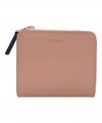 PAUL SMITHポールスミス）の古着「2つ折り財布」｜ピンク