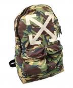 OFFWHITEオフホワイト）の古着「リュック」｜グリーン×ブラウン