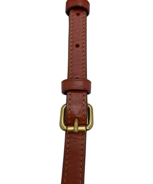 COACH（コーチ）COACH (コーチ) ハドリーホーボーシグネチャー　2WAYショルダーバッグ ブラウンの古着・服飾アイテム