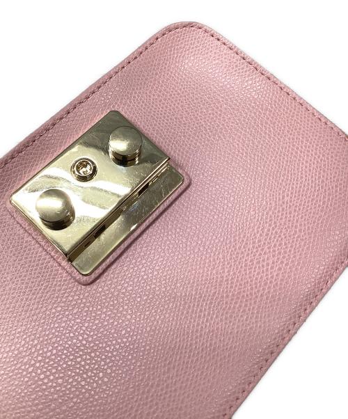 FURLA（フルラ）FURLA (フルラ) メトロポリス　ショルダーポーチ ピンクの古着・服飾アイテム