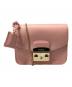 FURLA（フルラ）の古着「メトロポリス　ショルダーポーチ」｜ピンク