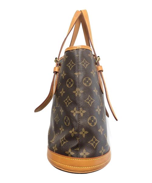 LOUIS VUITTON（ルイ ヴィトン）LOUIS VUITTON (ルイ ヴィトン) バケットPM ショルダーバッグ ブラウンの古着・服飾アイテム