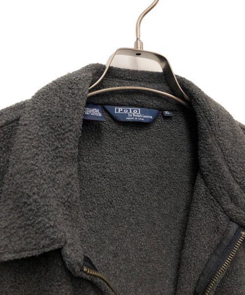 POLO RALPH LAUREN（ポロ・ラルフローレン）POLO RALPH LAUREN (ポロ・ラルフローレン) フリースジャケット グレー サイズ:XLの古着・服飾アイテム