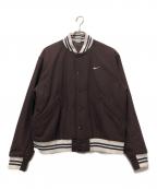 NIKEナイキ）の古着「スタジャン」｜ブラウン