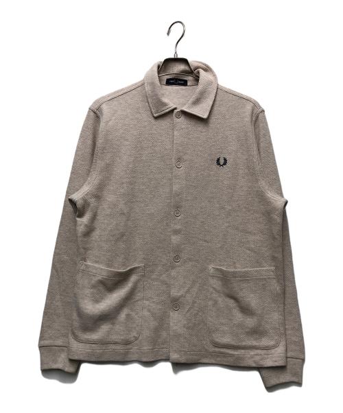 FRED PERRY（フレッドペリー）FRED PERRY (フレッドペリー) 長袖シャツ ベージュ サイズ:Mの古着・服飾アイテム