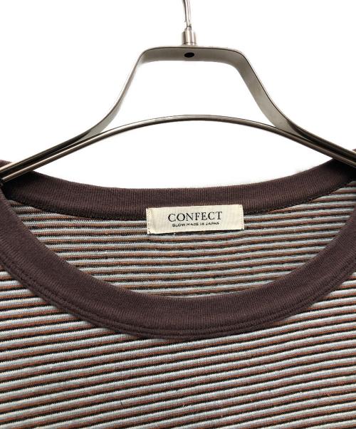 confect（コンフェクト）confect (コンフェクト) カットソー ブラウン サイズ:3の古着・服飾アイテム