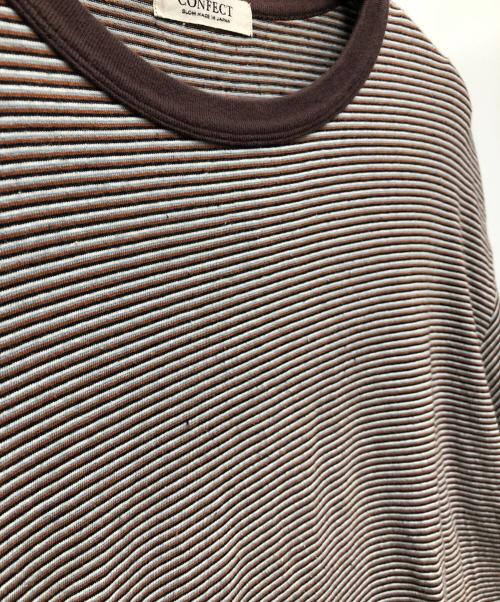 confect（コンフェクト）confect (コンフェクト) カットソー ブラウン サイズ:3の古着・服飾アイテム