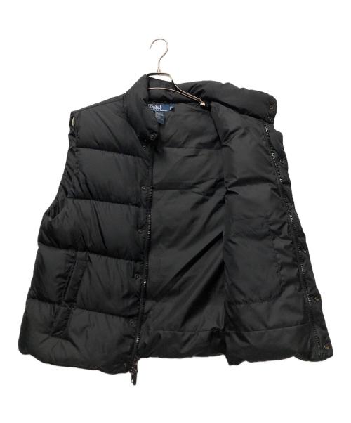 POLO RALPH LAUREN（ポロ・ラルフローレン）POLO RALPH LAUREN (ポロ・ラルフローレン) ダウンベスト ブラック サイズ:Lの古着・服飾アイテム