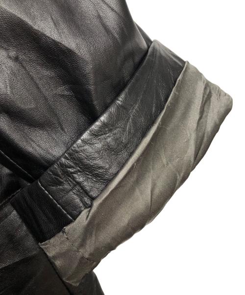 LA LEATHER（ラ レザー）LA LEATHER (ラ レザー) レザージャケット ブラック サイズ:42の古着・服飾アイテム
