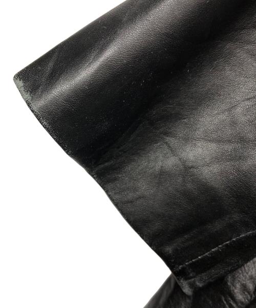 LA LEATHER（ラ レザー）LA LEATHER (ラ レザー) レザージャケット ブラック サイズ:42の古着・服飾アイテム