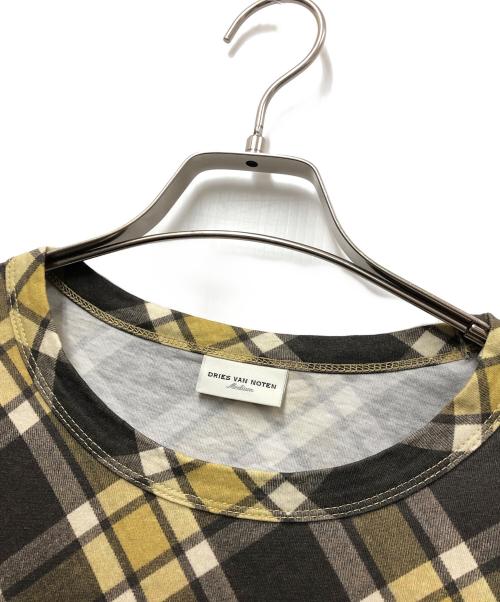 DRIES VAN NOTEN（ドリスヴァンノッテン）DRIES VAN NOTEN (ドリスヴァンノッテン) 半袖カットソー ベージュ サイズ:Mの古着・服飾アイテム