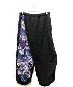 SOU・SOUソウソウ）の古着「手柄寛衣下」｜ブラック×パープル