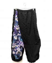 SOU・SOU（ソウソウ）の古着「手柄寛衣下」｜ブラック×パープル