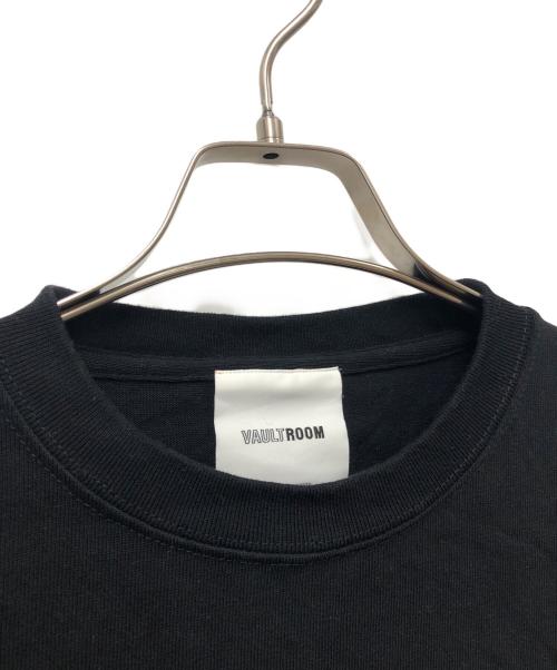 VAULTROOM（ボルトルーム）VAULTROOM (ボルトルーム) 半袖カットソー ブラック サイズ:Lの古着・服飾アイテム