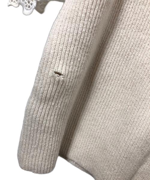 HER LIP TO（ハーリップトゥ）Her lip to (ハーリップトゥ) カーディガン アイボリー サイズ:Mの古着・服飾アイテム