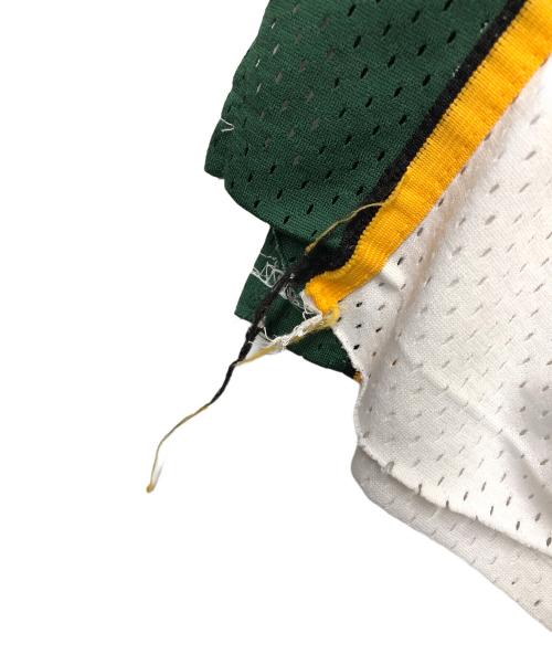 REEBOK（リーボック）REEBOK (リーボック) NBA (エヌビーエー) ゲームユニフォーム ホワイト×グリーン サイズ:XLの古着・服飾アイテム