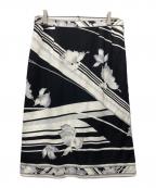 LEONARDレオナール）の古着「スカート」｜ブラック×ホワイト