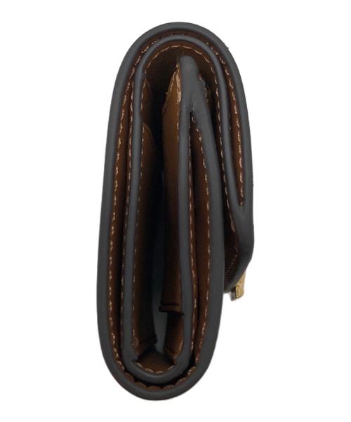 TORY BURCH（トリーバーチ）TORY BURCH (トリーバーチ) 3つ折り財布 ブラウンの古着・服飾アイテム