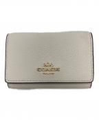 COACHコーチ）の古着「キーケース」｜アイボリー