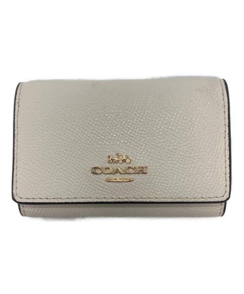 COACH（コーチ）COACH (コーチ) キーケース アイボリーの古着・服飾アイテム