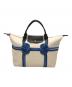 LONGCHAMP（ロンシャン）の古着「ロープ ルプリアージュ」｜アイボリー×ブルー