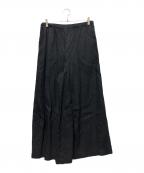 JOURNAL STANDARDジャーナルスタンダード）の古着「リネンタックキュロット」｜ブラック