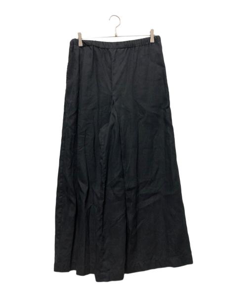 JOURNAL STANDARD（ジャーナルスタンダード）JOURNAL STANDARD (ジャーナルスタンダード) リネンタックキュロット ブラック サイズ:38の古着・服飾アイテム