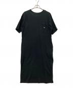 THE NORTHFACE PURPLELABELザ・ノースフェイス パープルレーベル）の古着「5.5oz H/S Crew Neck Dress」｜ブラック