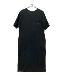 THE NORTHFACE PURPLELABEL（ザ・ノースフェイス パープルレーベル）の古着「5.5oz H/S Crew Neck Dress」｜ブラック