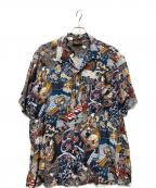 Red Dragonレッドドラゴン）の古着「総柄シャツ」｜マルチカラー