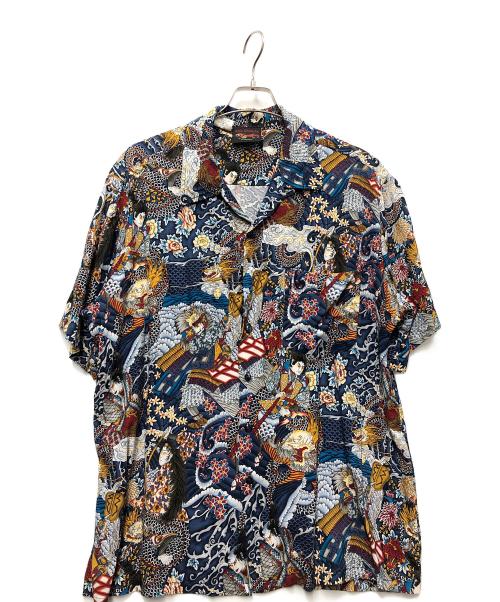 Red Dragon（レッドドラゴン）RED DRAGON (レッドドラゴン) 総柄シャツ マルチカラー サイズ:XLの古着・服飾アイテム