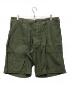 TENDERLOINテンダーロイン）の古着「ハーフパンツ」｜グリーン