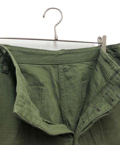 TENDERLOIN（テンダーロイン）TENDERLOIN (テンダーロイン) ハーフパンツ グリーン サイズ:Lの古着・服飾アイテム