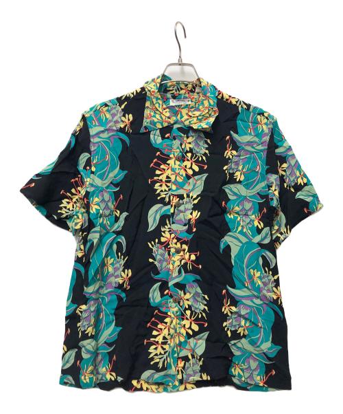 Sun Surf（サンサーフ）Sun Surf (サンサーフ) アロハシャツ ブラック サイズ:Mの古着・服飾アイテム