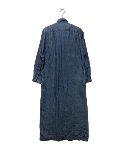 RALPH LAUREN（ラルフローレン）RALPH LAUREN (ラルフローレン) デニムシャツワンピース インディゴ サイズ:12の古着・服飾アイテム