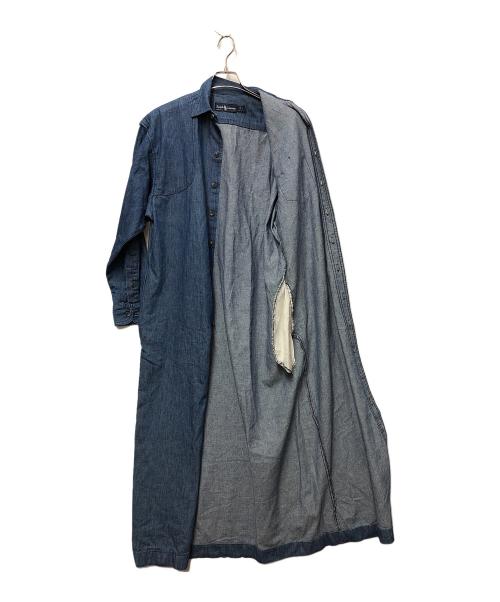RALPH LAUREN（ラルフローレン）RALPH LAUREN (ラルフローレン) デニムシャツワンピース インディゴ サイズ:12の古着・服飾アイテム