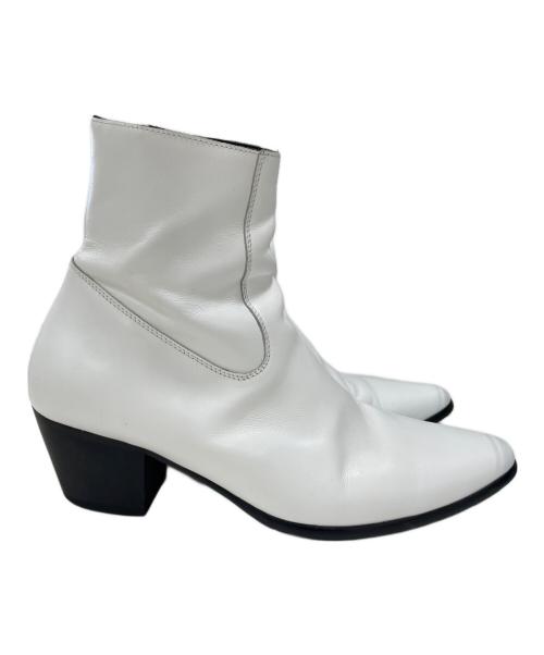 PANERO（パネロ）PANERO (パネロ) ブーツ ホワイト サイズ:26cmの古着・服飾アイテム